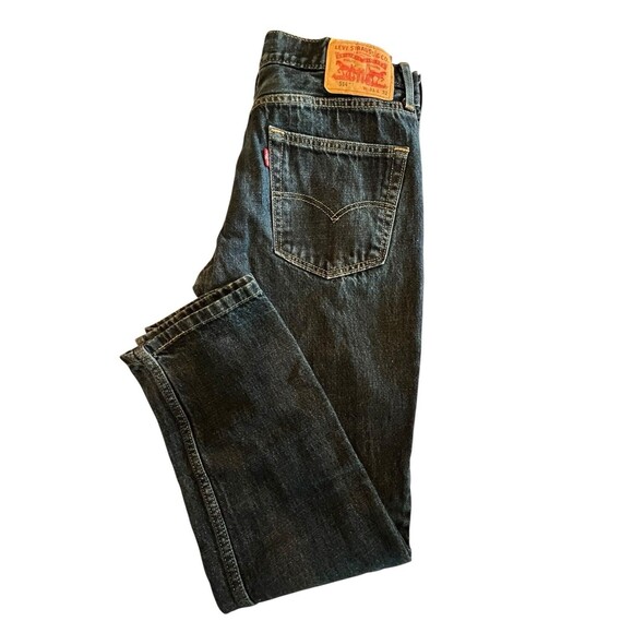 Levi 514 Jeans Mens Tumbled Rigid Slim straight Fit Tag 31 X 32  Red Tab Jeans - Picture 6 of 7